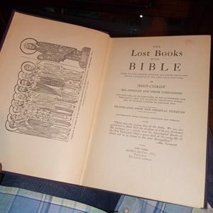 The Lost books of the Bible illustrated